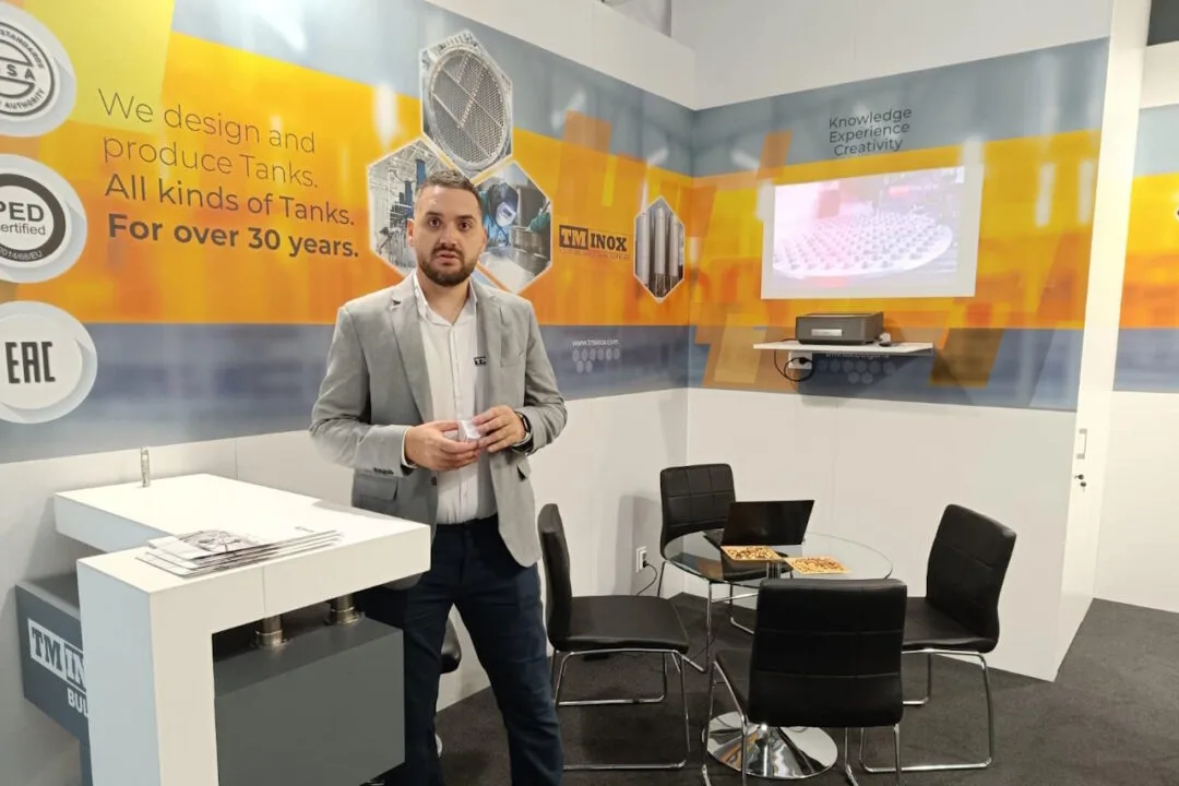 Print advertising 2 Fair stand – Frankfurt, Germany